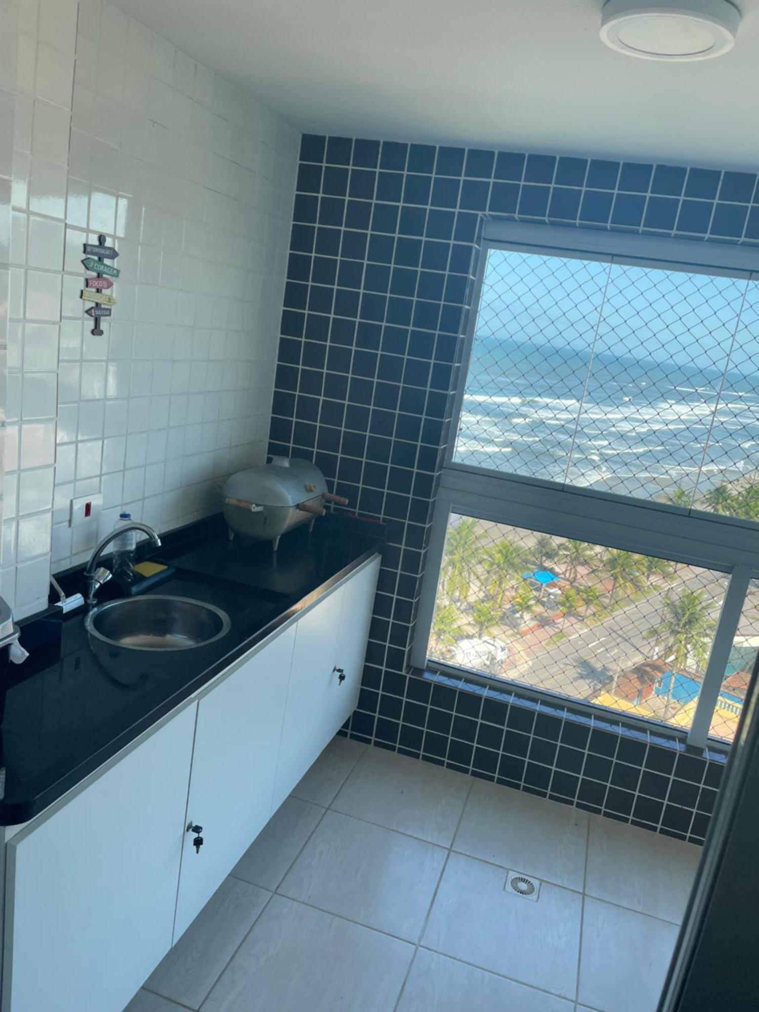 Apartamento Frente Mar Kp Mongaguá Esterno foto
