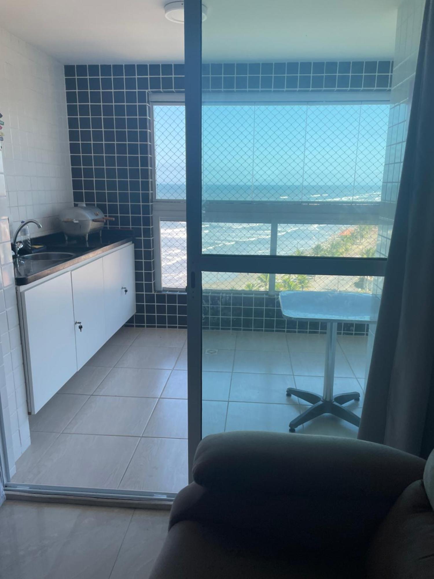 Apartamento Frente Mar Kp Mongaguá Esterno foto